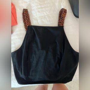 Urban Outfitters Black Crop top